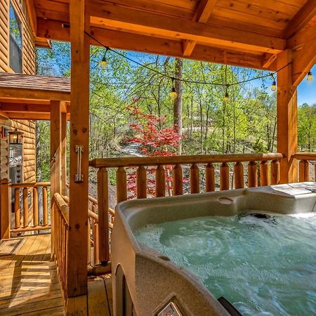 Permanent Vacation-Private Honeymoon Cabin With Hot Tub Sevierville Eksteriør bilde