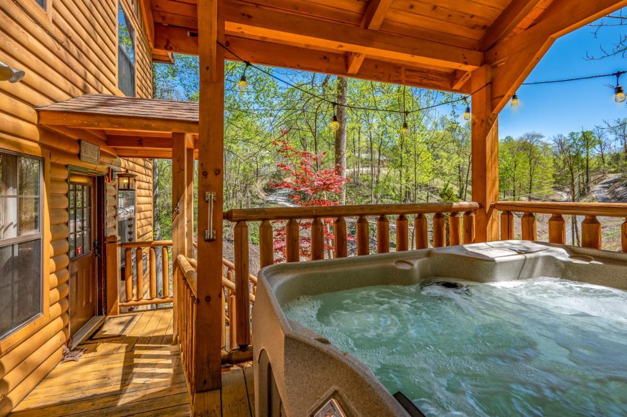 Permanent Vacation-Private Honeymoon Cabin With Hot Tub Sevierville Eksteriør bilde