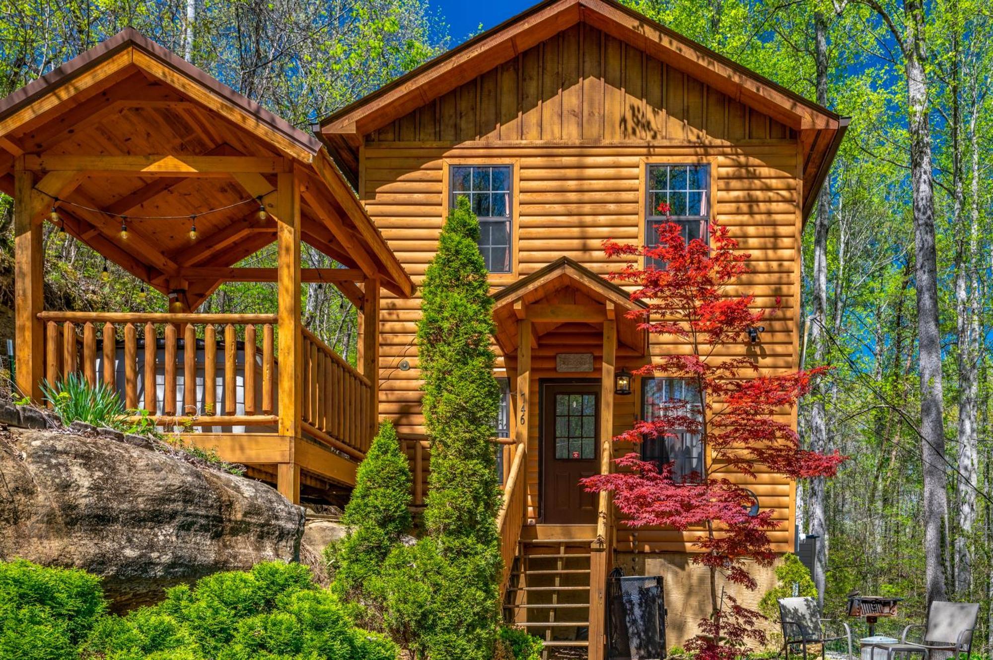Permanent Vacation-Private Honeymoon Cabin With Hot Tub Sevierville Eksteriør bilde